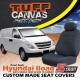 Tuff Canvas Hyundai Iload Front Custom made Seat Covers 